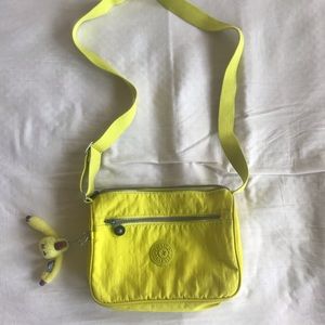 Yellow Kipling Bag